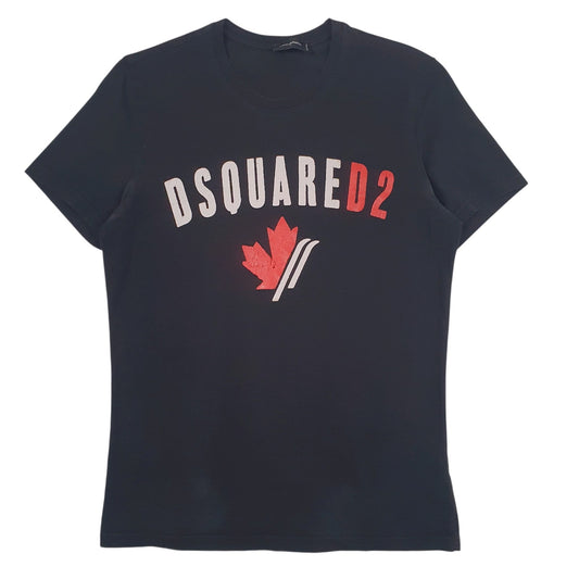 Womens Black Dsquared2  Short Sleeve T Shirt