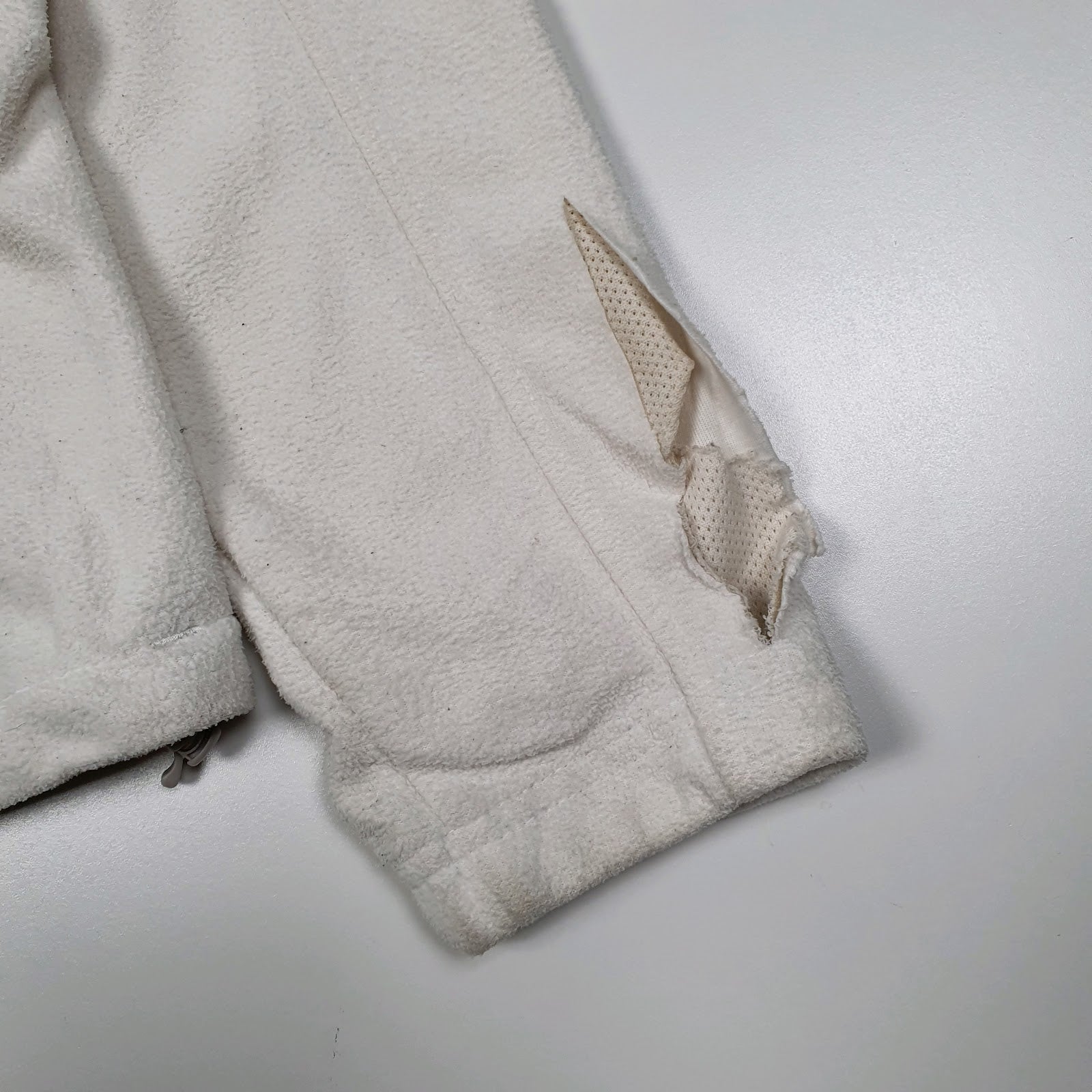 Womens White The North Face  Full Zip Jumper