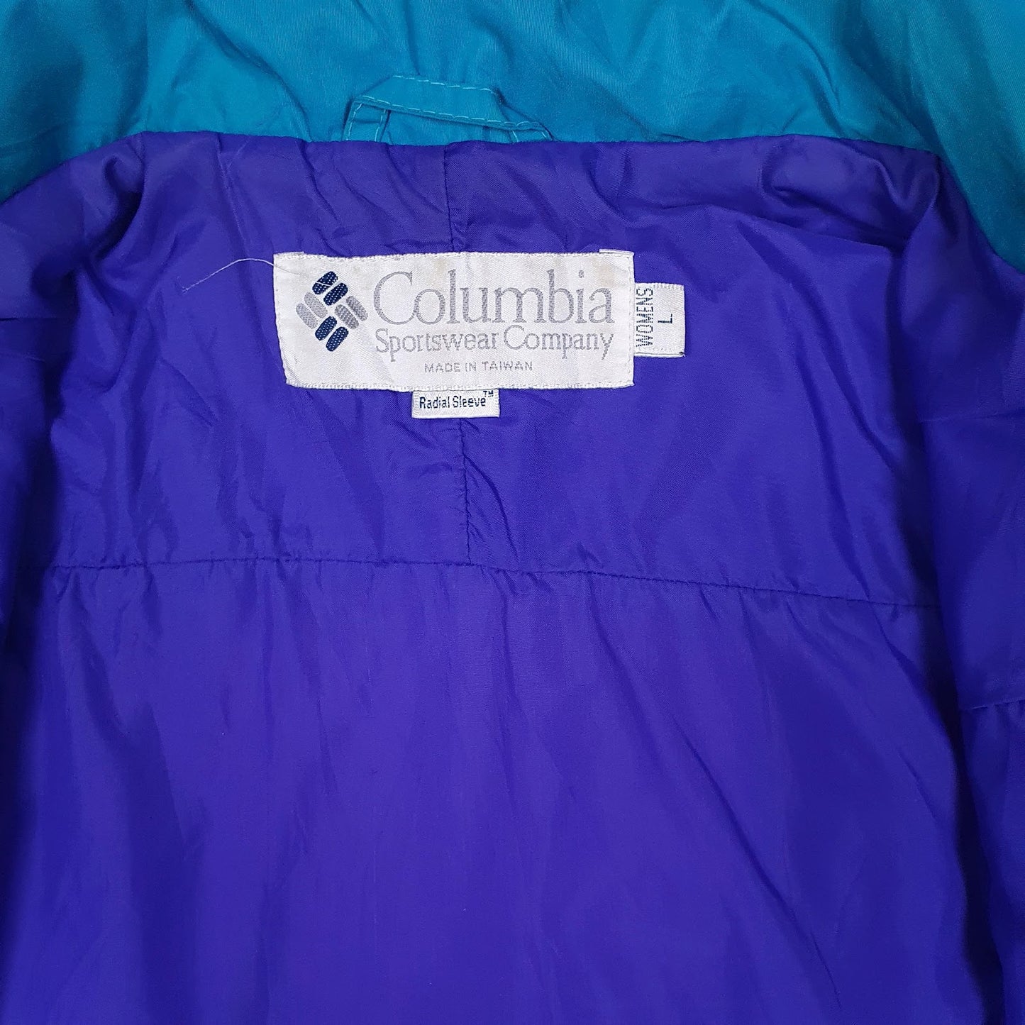 Womens Pink Columbia Sportswear Company Vintage 90s Radial Sleeve Gizzmo Full Zip Coat