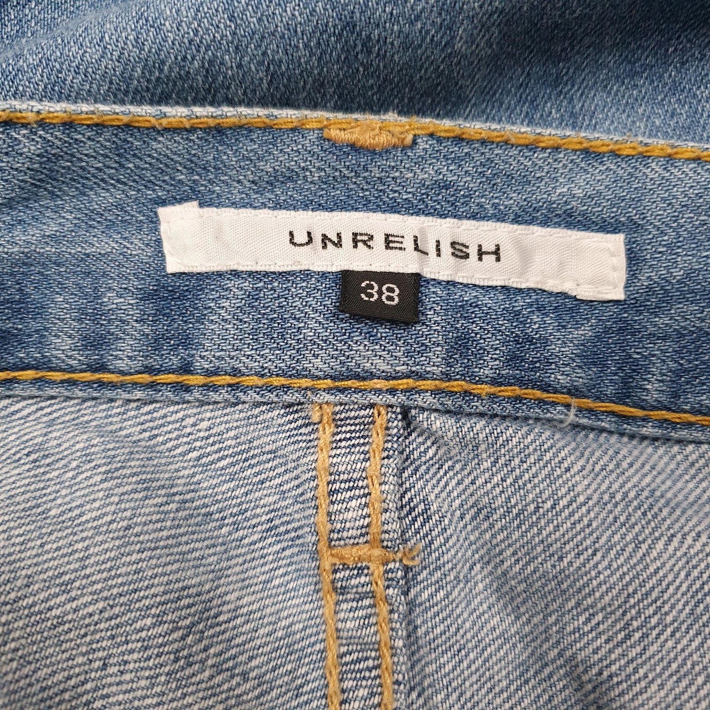 Womens Blue Unrelish   Jeans