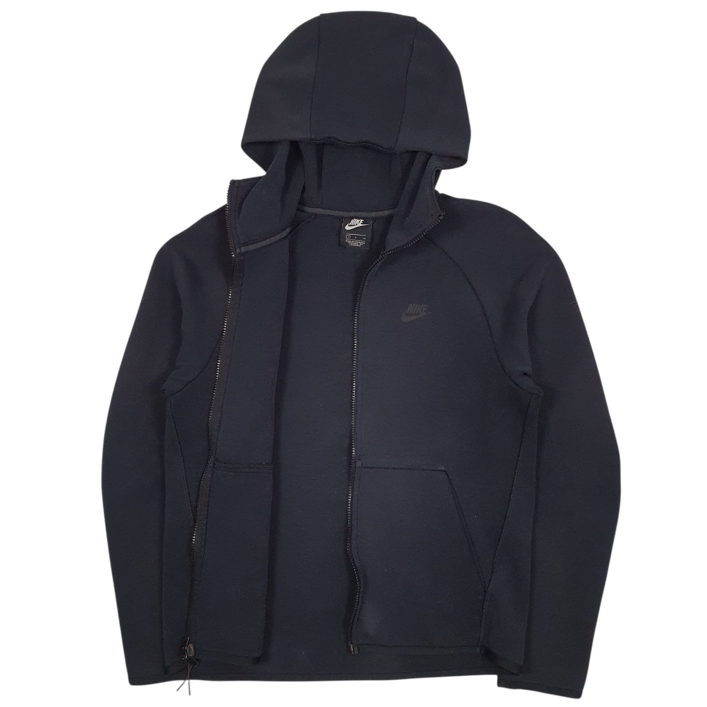 Mens Black Nike  Full Zip Jumper
