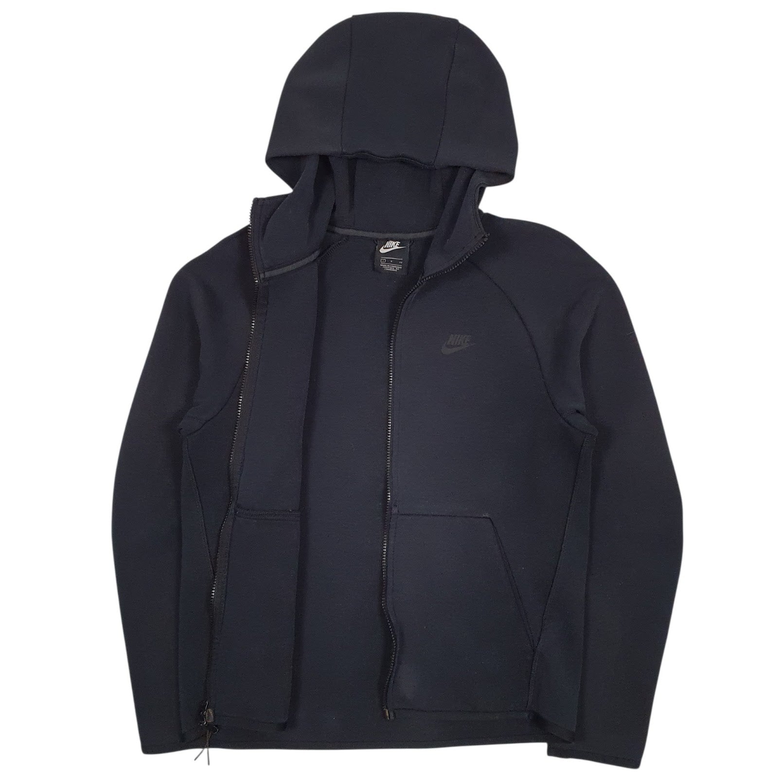 Mens Black Nike  Full Zip Jumper