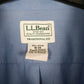 Mens Blue L.L.Bean   Shirt