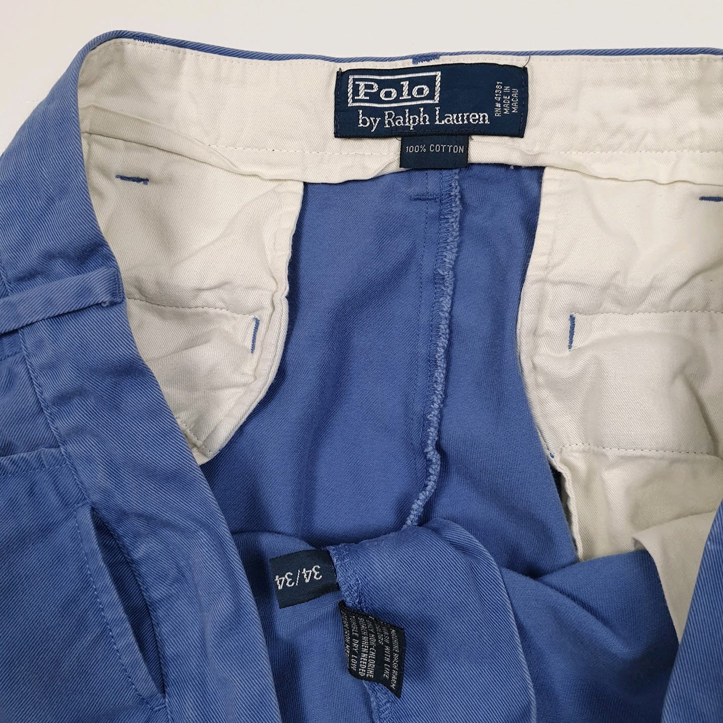 Mens Blue Polo Ralph Lauren   Trousers