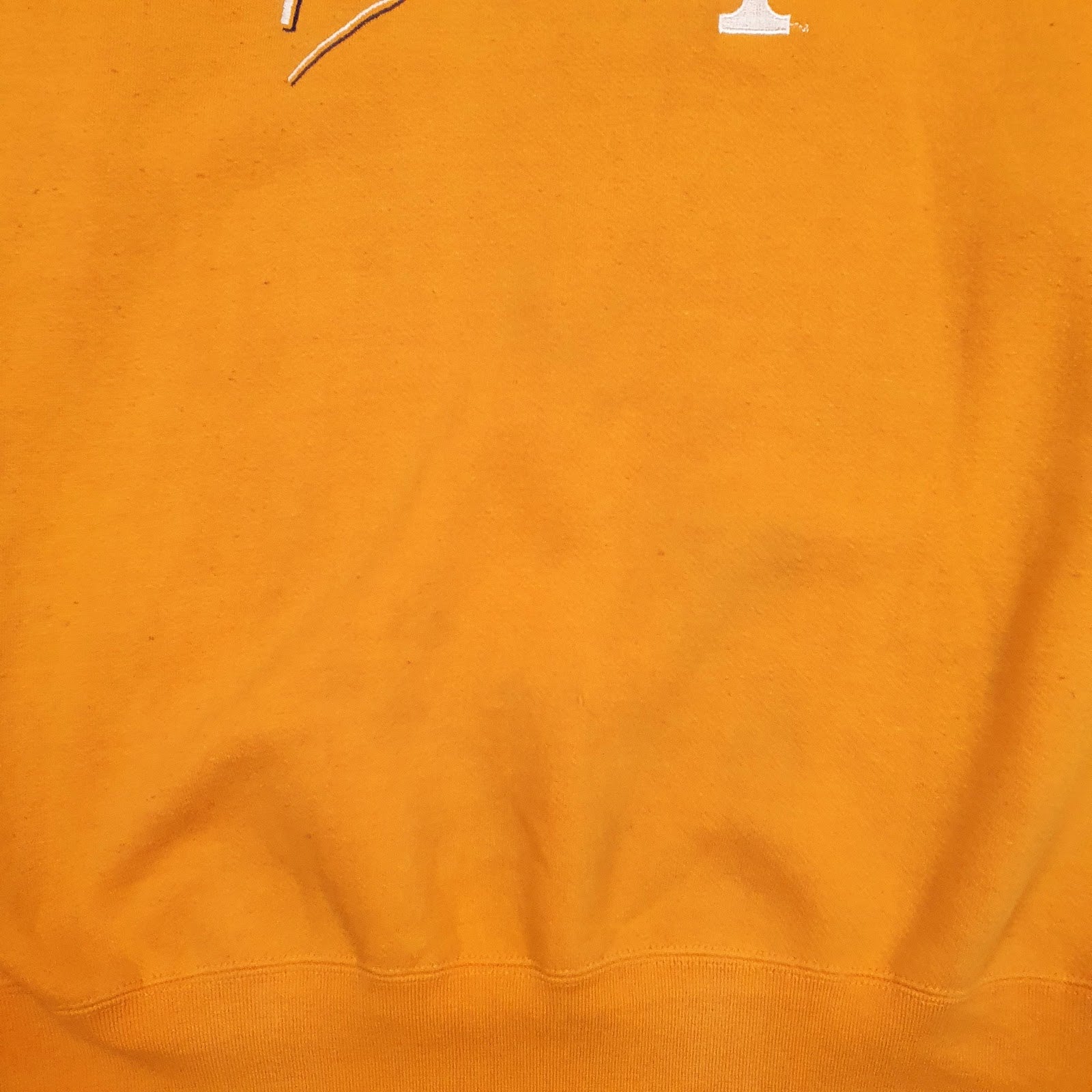 Mens Yellow Midwest Embroidery Vintage Tennessee Crewneck Jumper