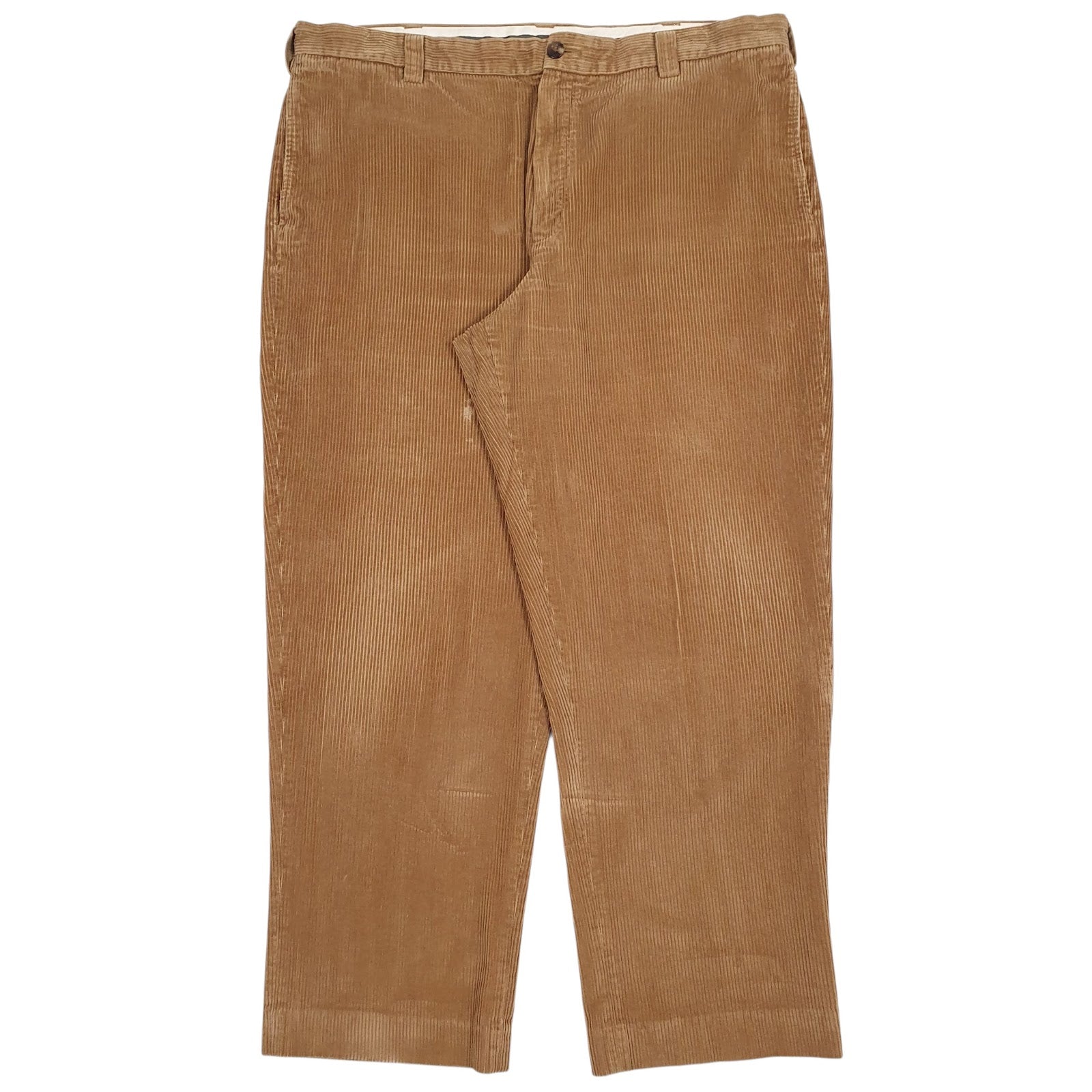 Mens Brown L.L. Bean  Corduroy Trousers