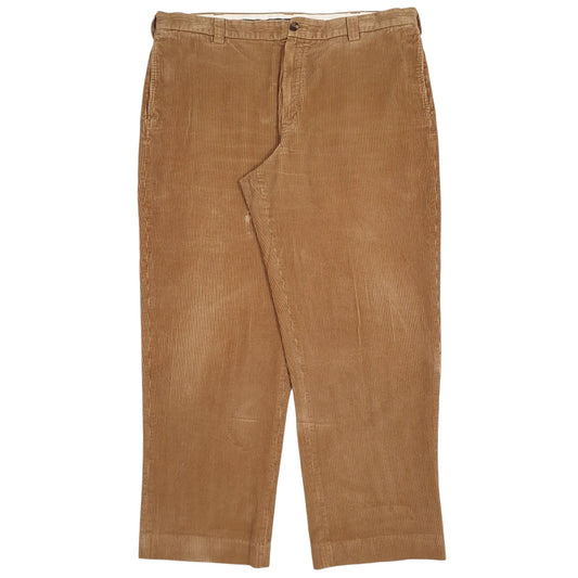 Mens Brown L.L. Bean  Corduroy Trousers