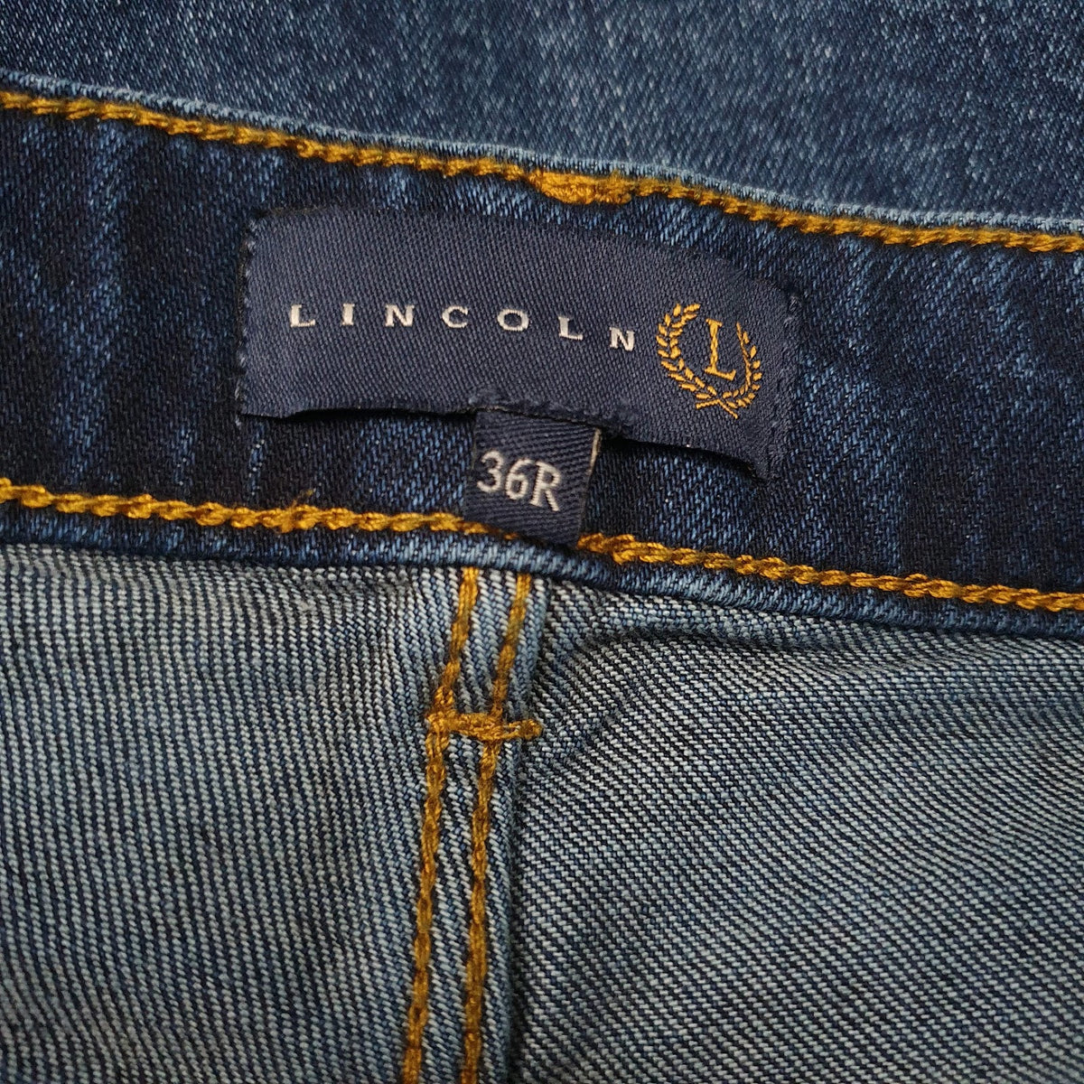 Mens Blue Lincoln   Jeans