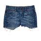 Womens Blue Levis  Denim Shorts