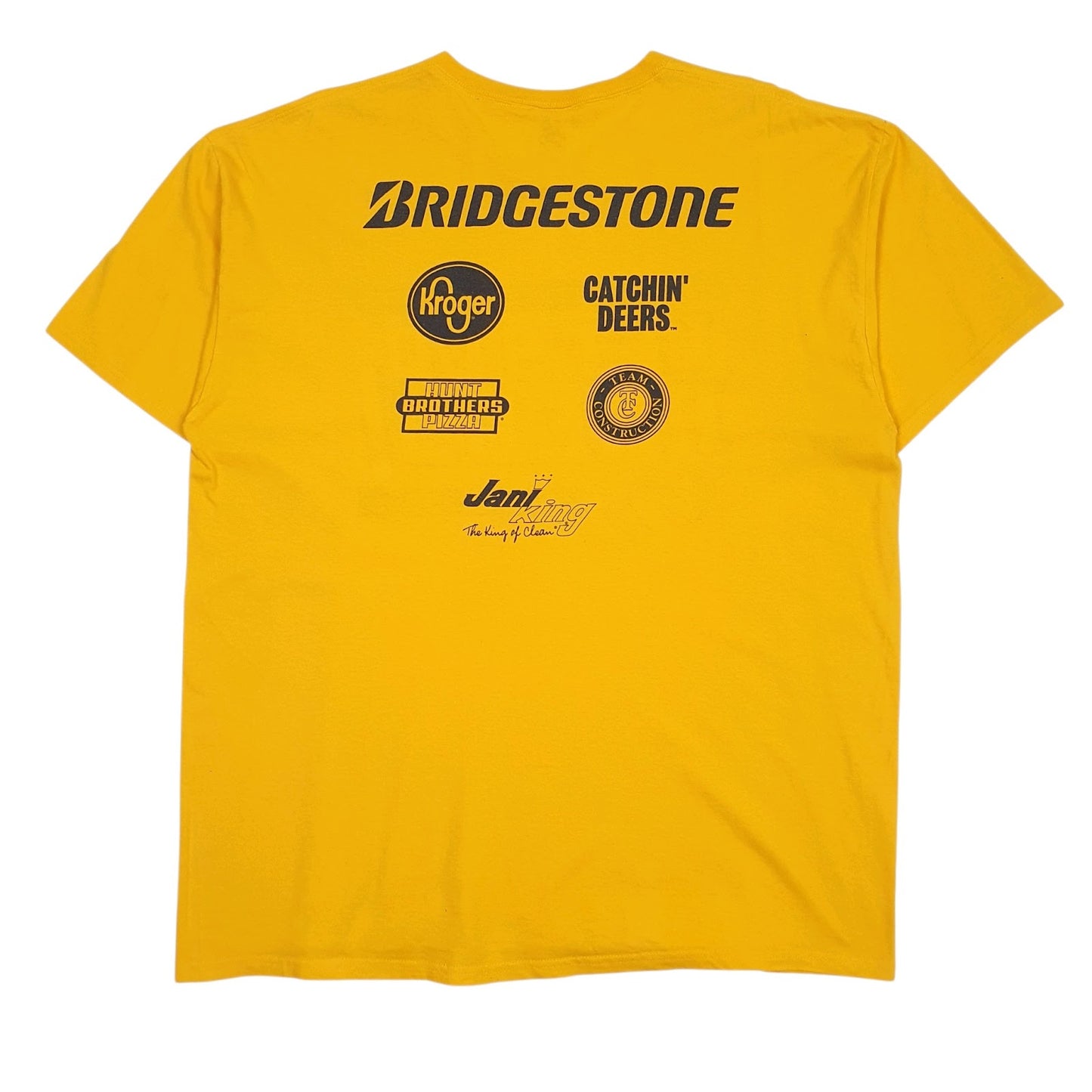 Mens Yellow Fruit Of The Loom Nashville Predators  T Shirt