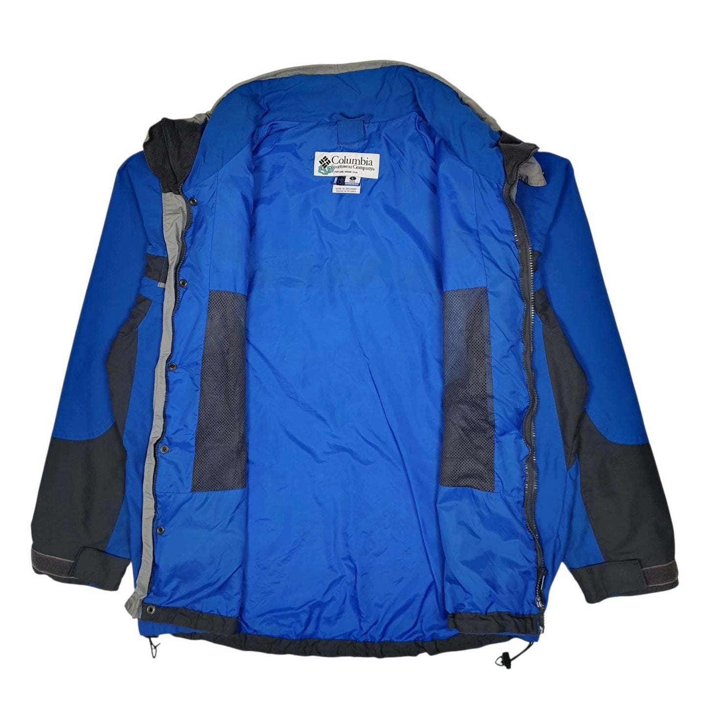Mens Blue Columbia Sportswear Company  Quarter Zip Coat