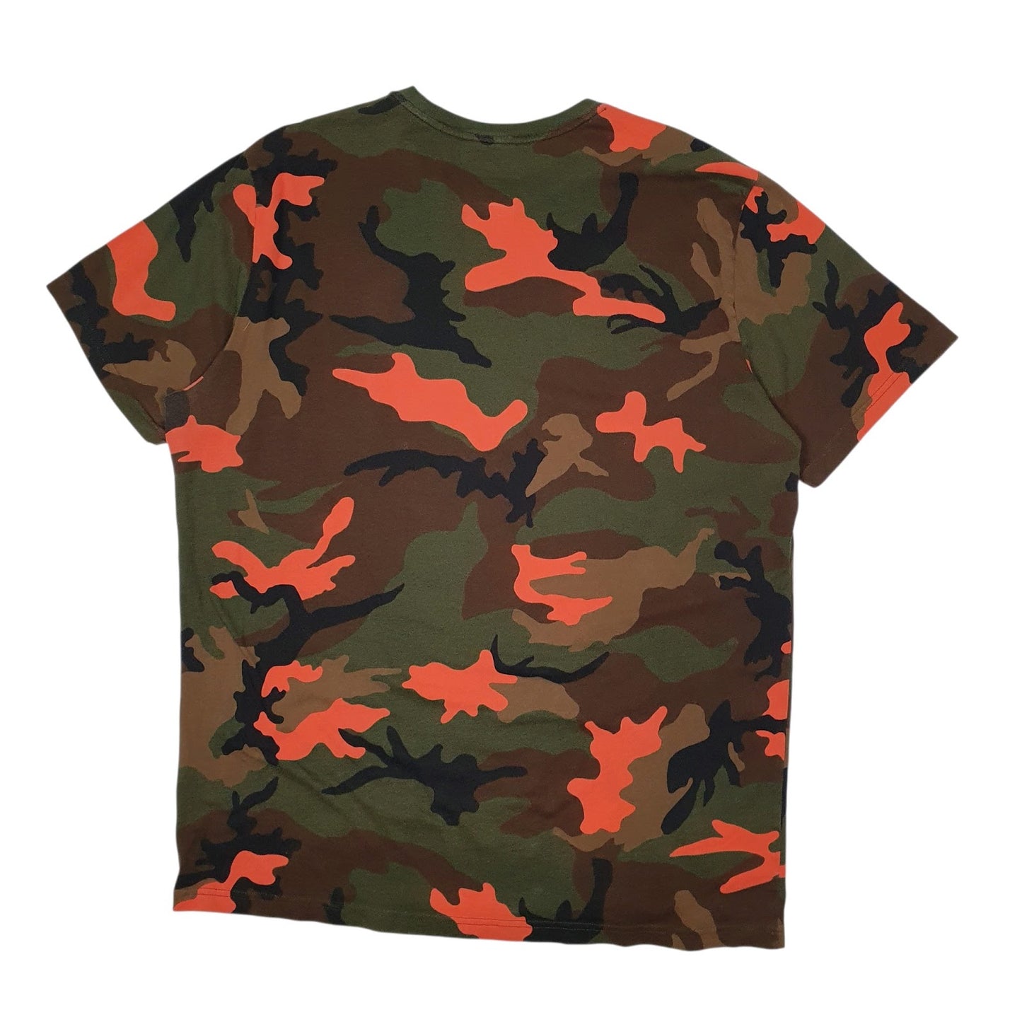 Mens Green Polo Ralph Lauren Camo Camouflage  T Shirt