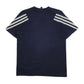 Mens Navy Adidas   T Shirt