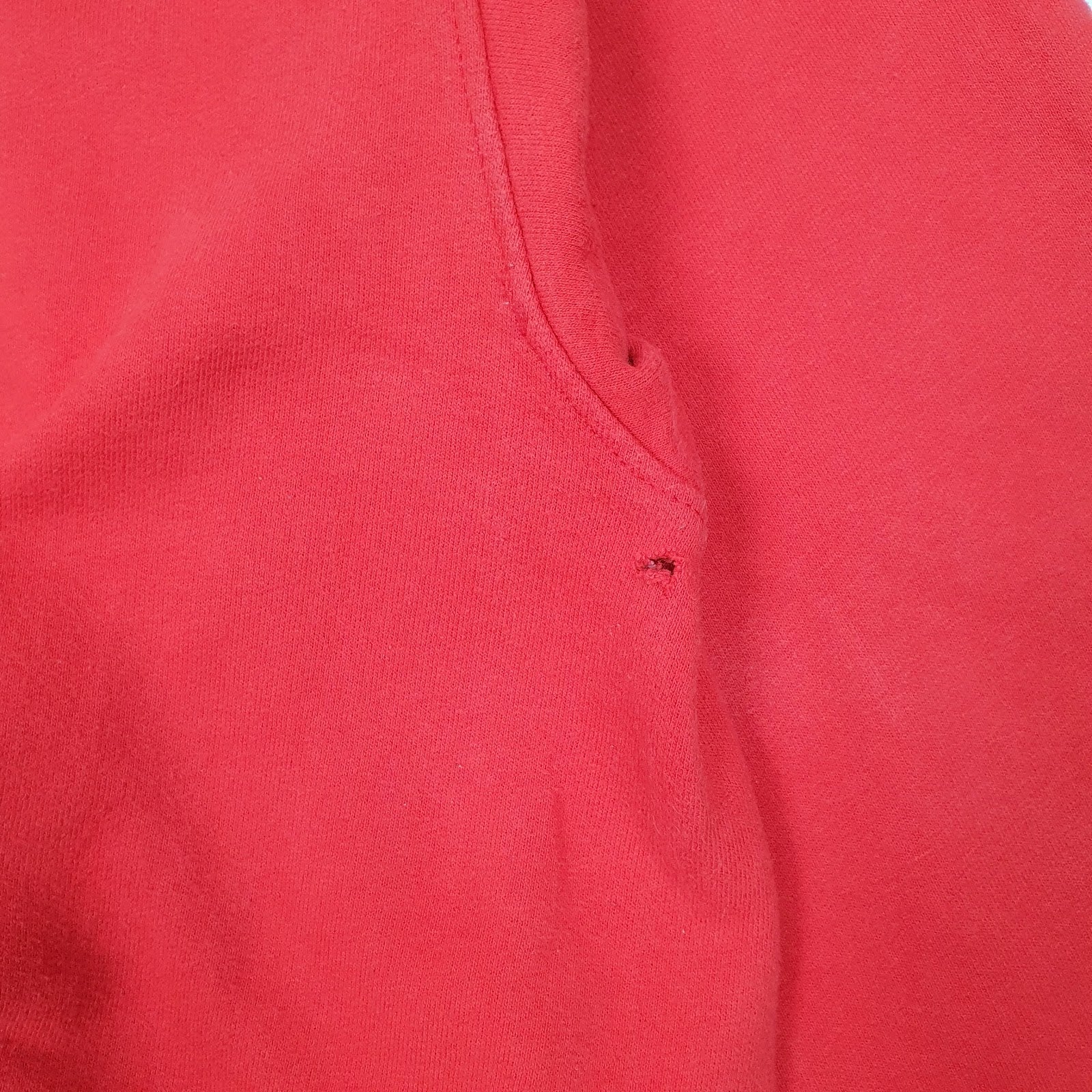 Mens Red Champion  Crewneck Jumper