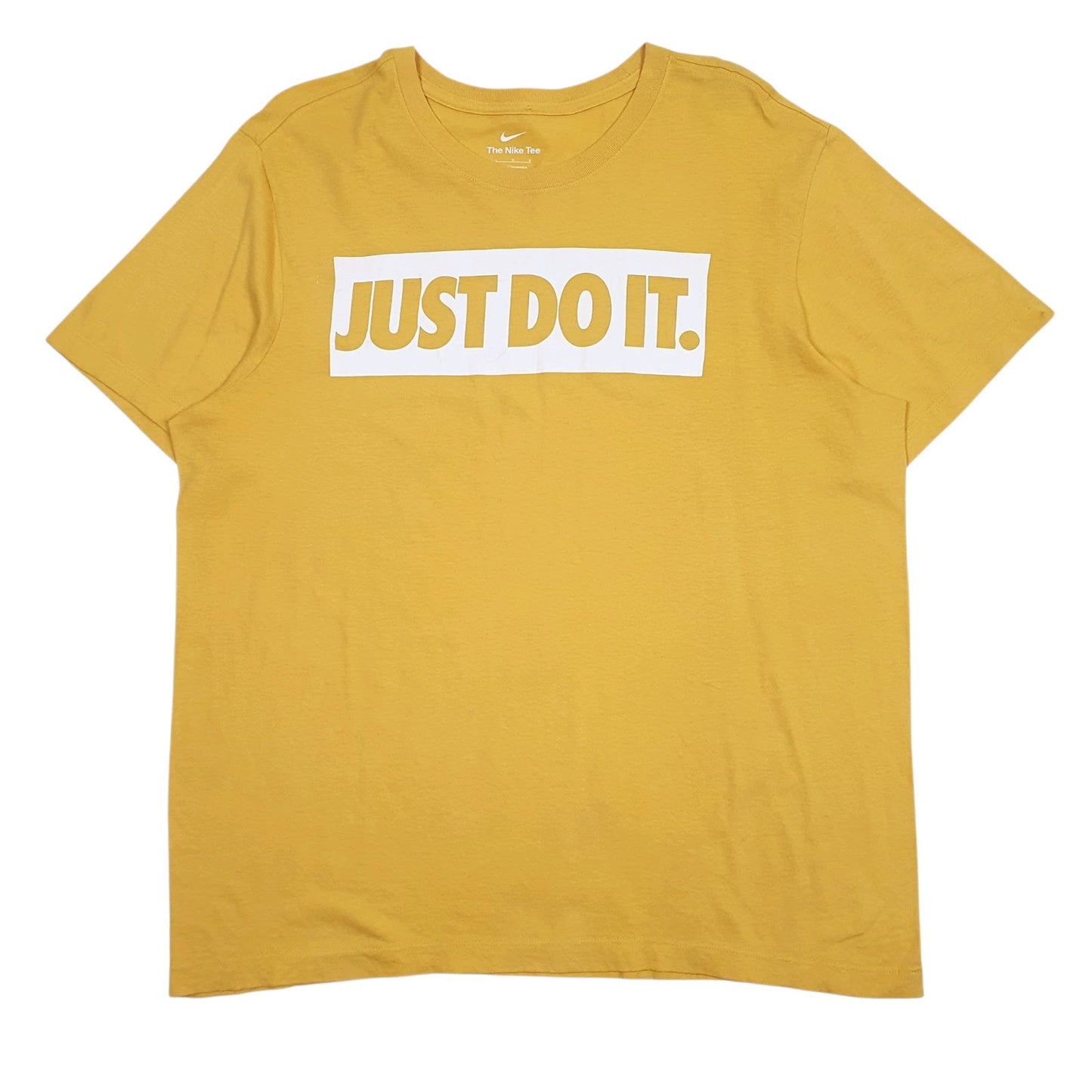 Mens Yellow Nike  Short Sleeve T Shirt