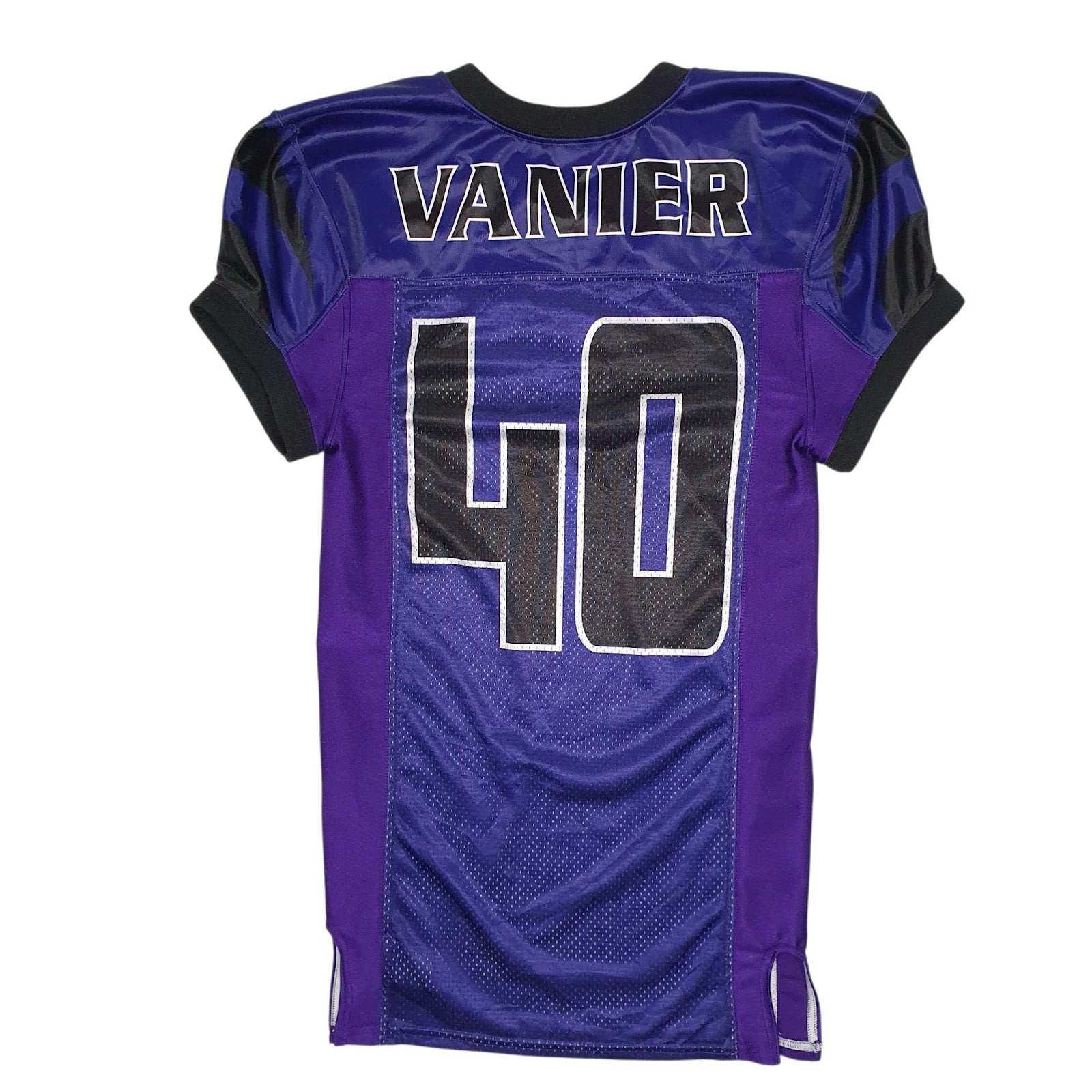 Mens Purple Adidas American Football Jersey  T Shirt