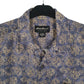 Mens Purple Eddie Bauer Vintage 00s Paisley  Shirt