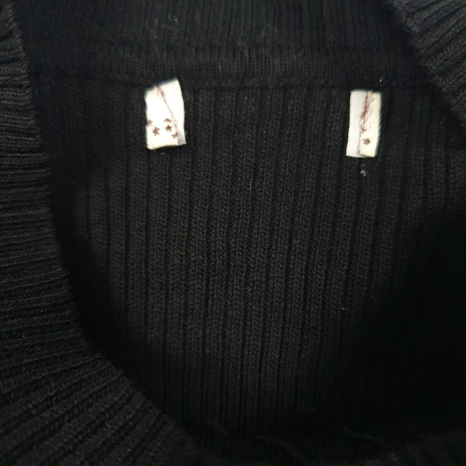 Womens Black Unbranded Stretch Crewneck Jumper