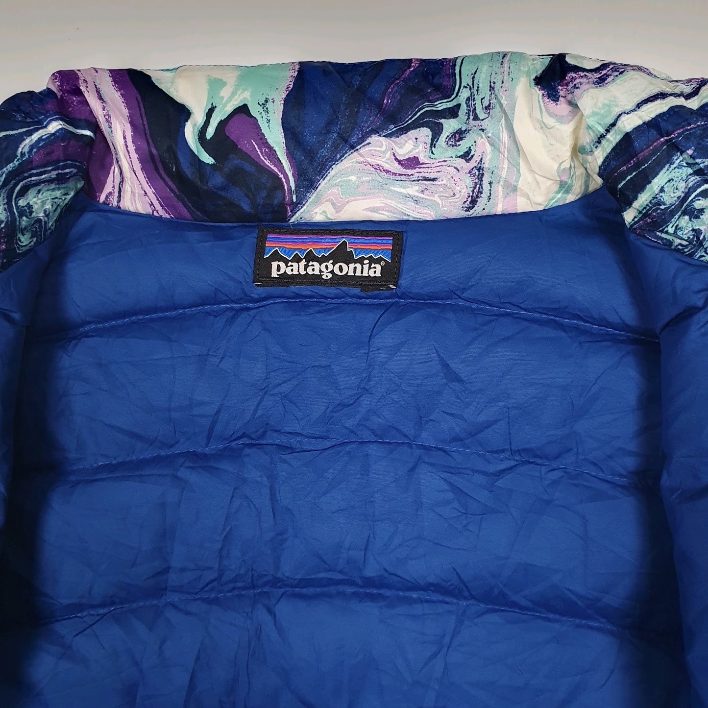 Womens Navy Patagonia Down Sweater  Coat