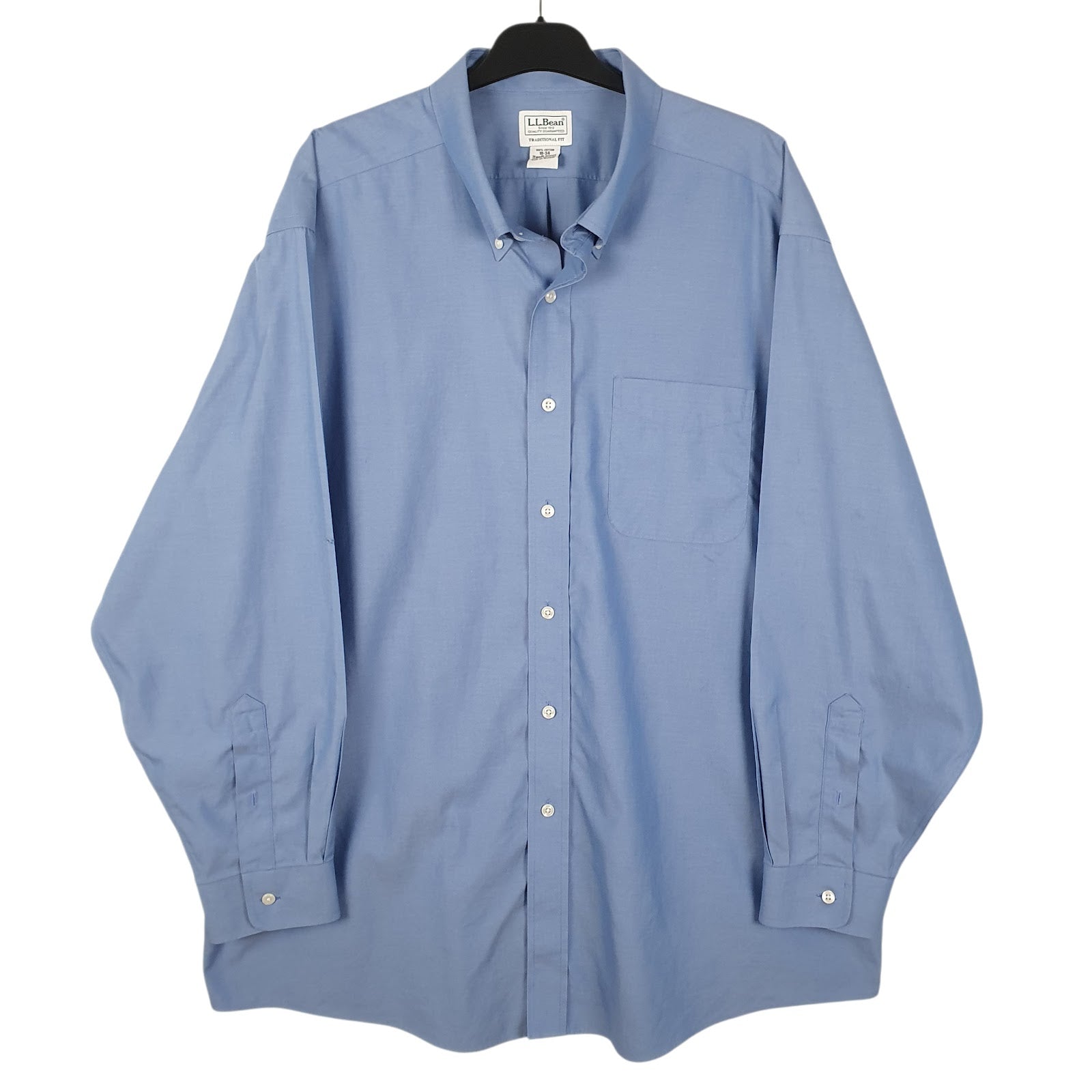Mens Blue L.L.Bean  Long Sleeve Shirt