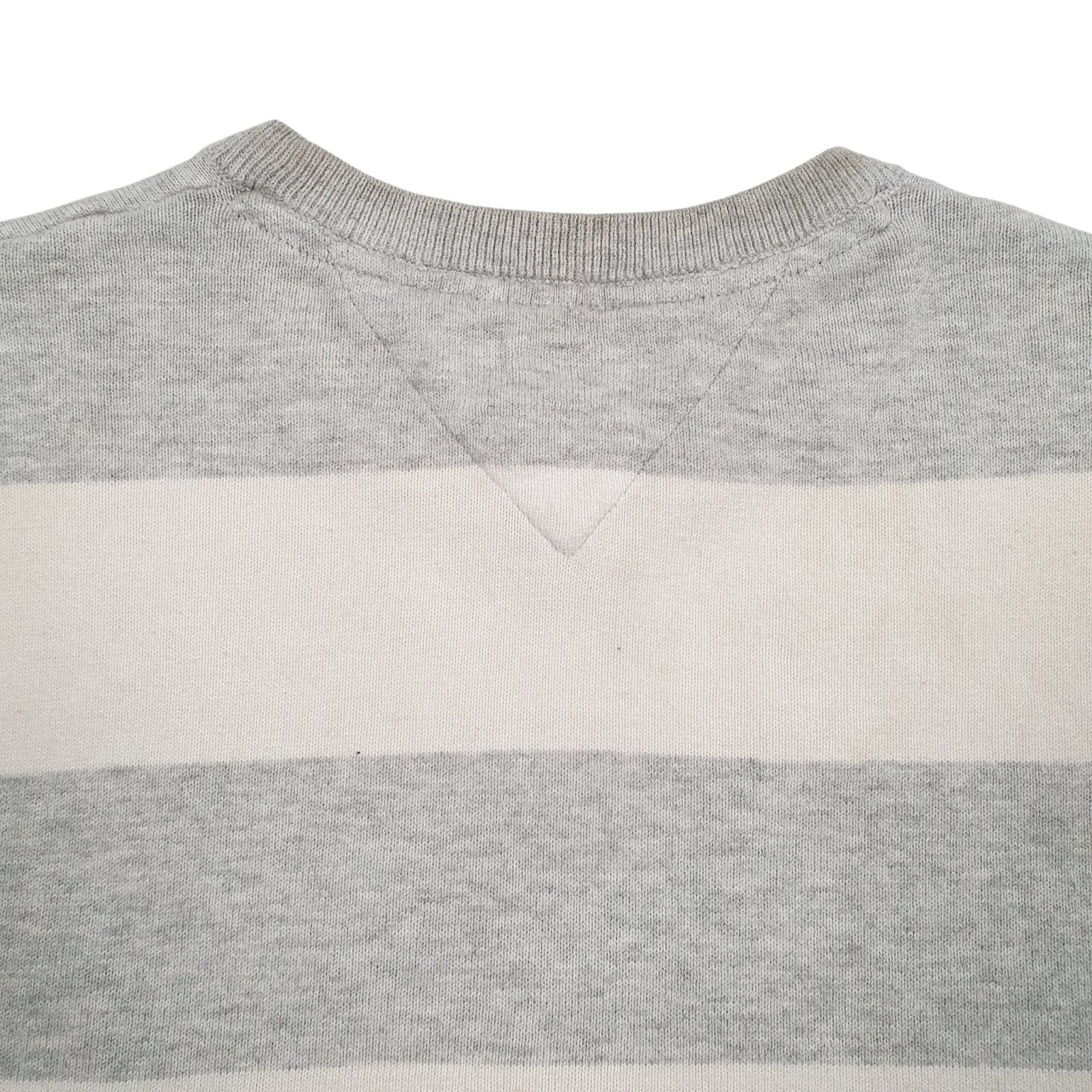 Mens Grey Tommy Hilfiger  Crewneck Jumper