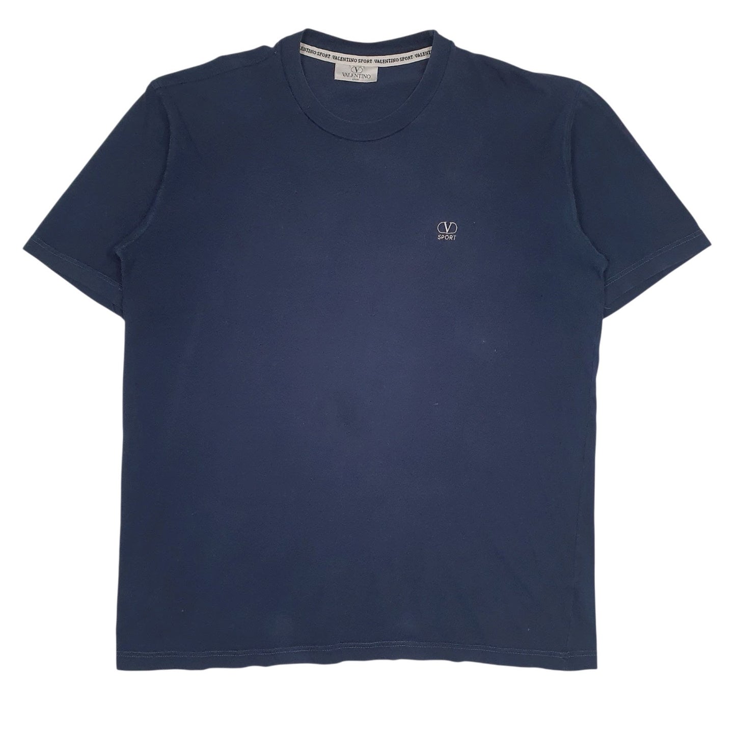 Mens Navy Valentino Sport Short Sleeve T Shirt