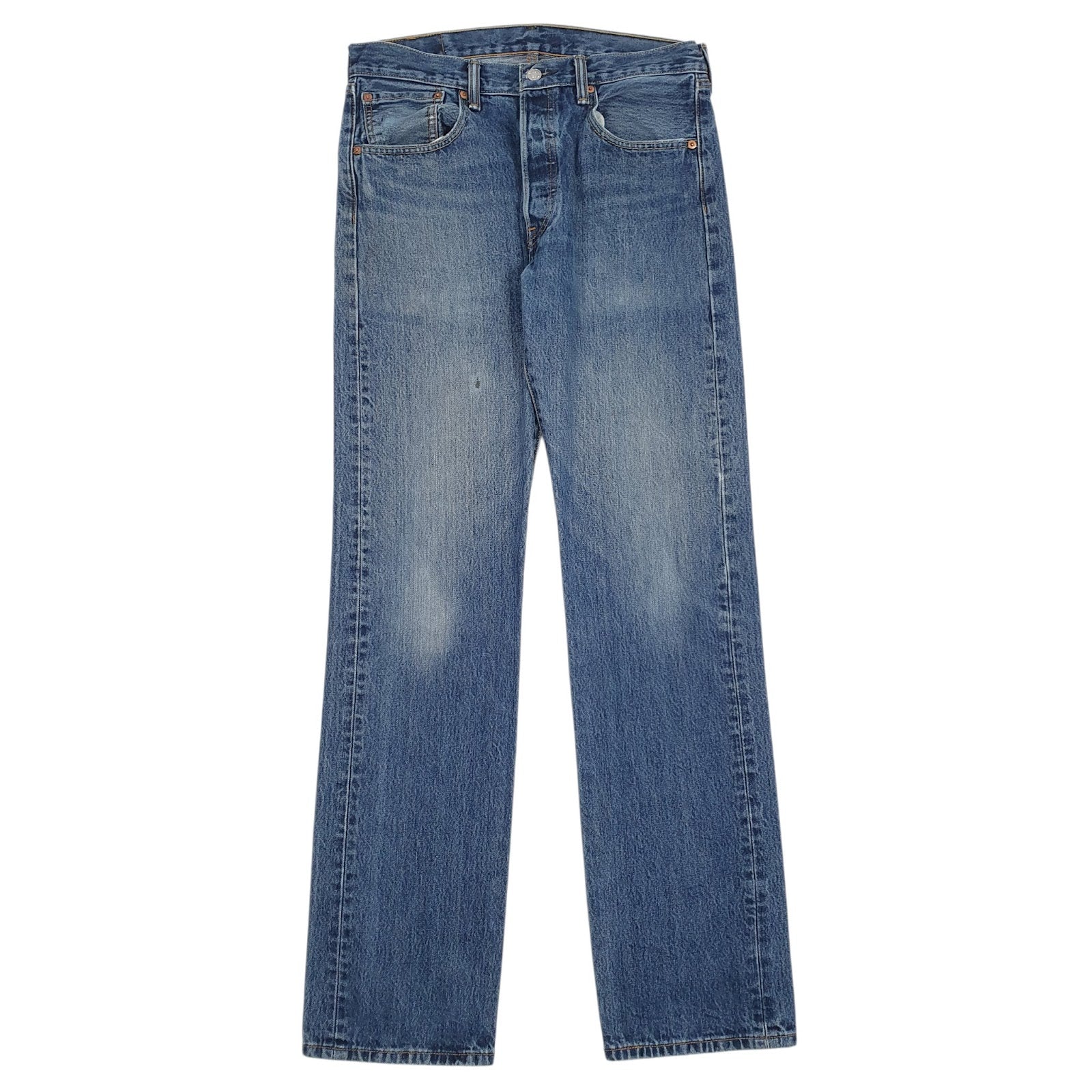 Mens Blue Levis  501 JeansW32 L34