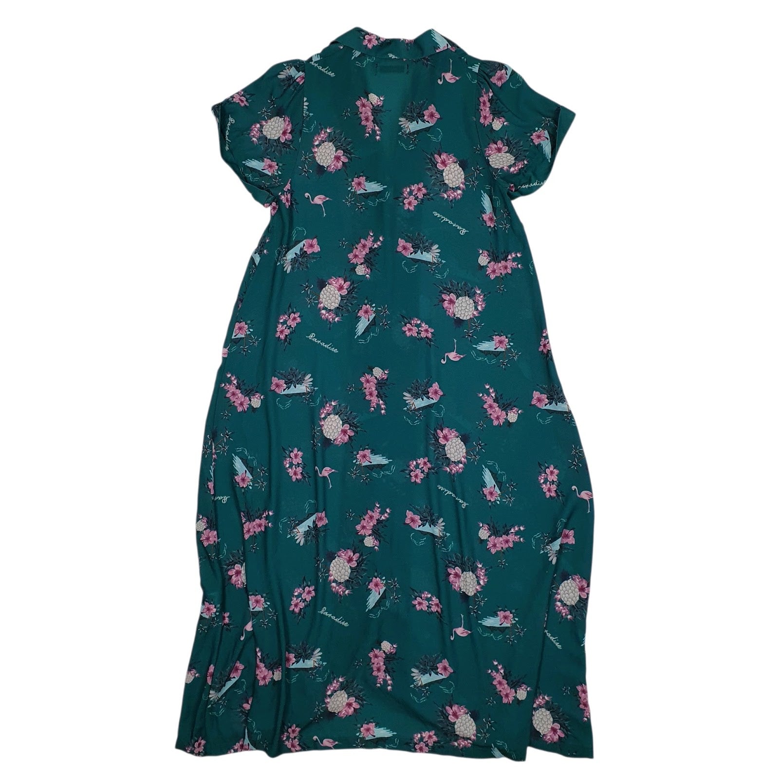 Womens Green Jouetie Flamingo  Dress