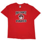 Mens Red Gildan Pike County Pirates Short Sleeve T Shirt