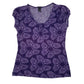 Womens Purple H&M  Short Sleeve T Shirt