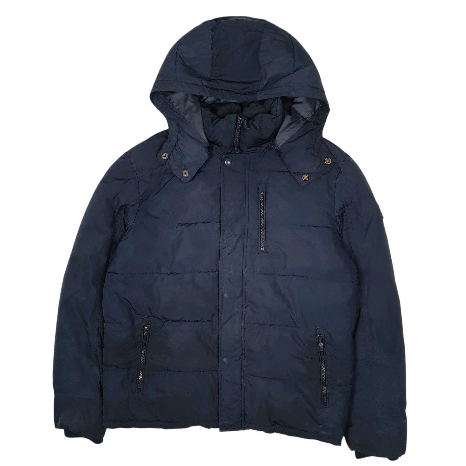 Mens Navy Wrangler   Coat