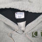 Mens Grey Champion  Hoodie Jumper