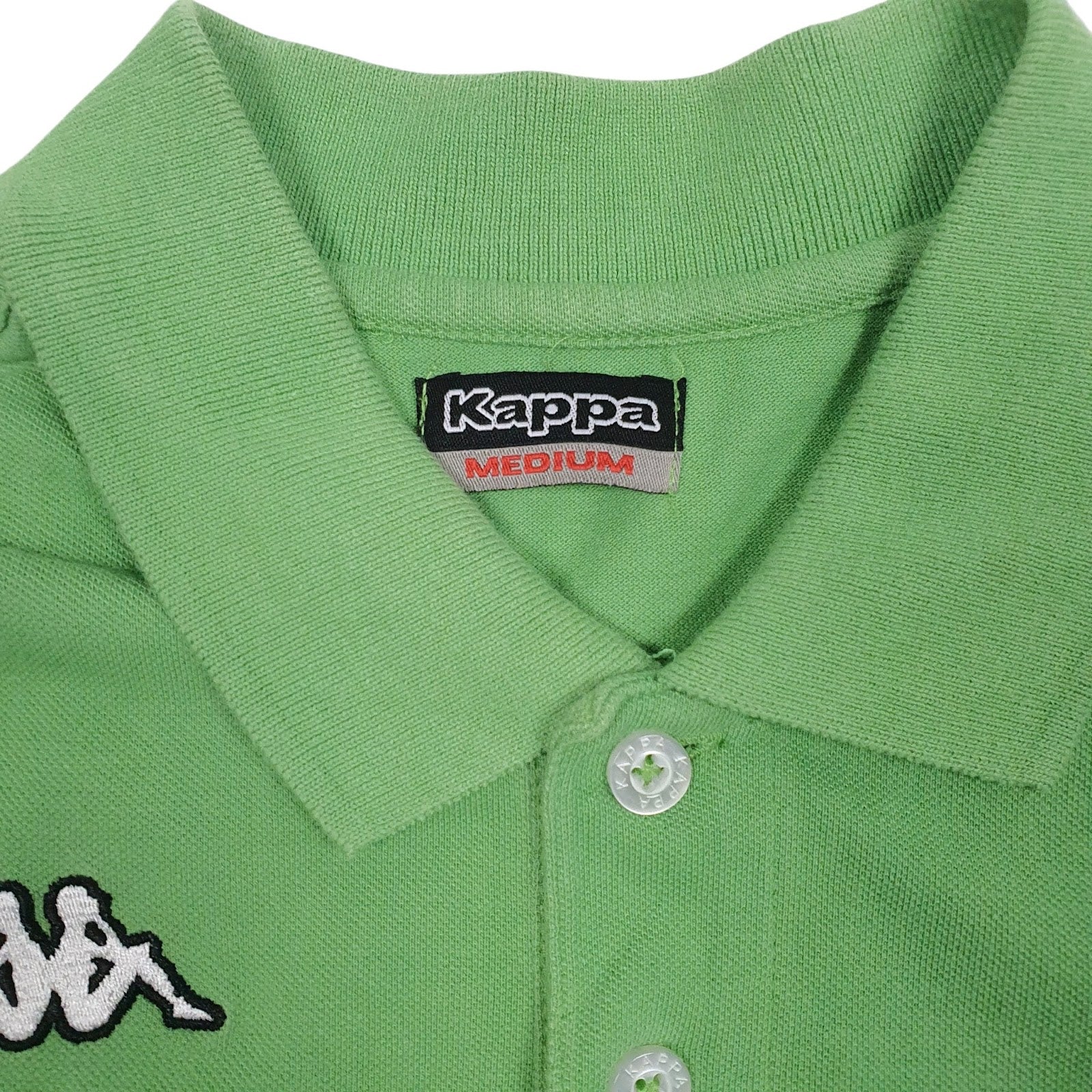 Mens Green Kappa   Polo Shirt