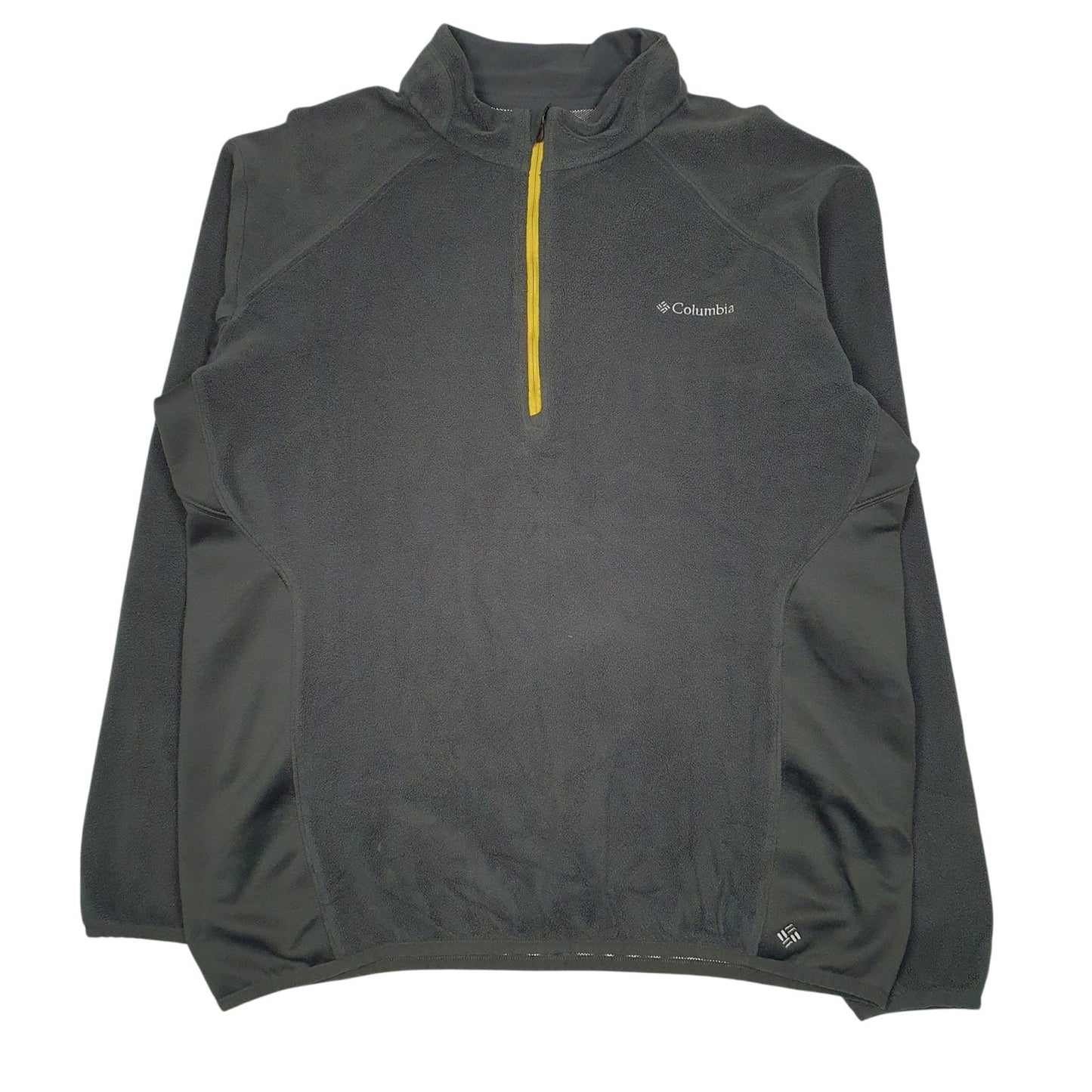 Mens Grey Columbia Sportswear Company  Quarter Zip Jumper