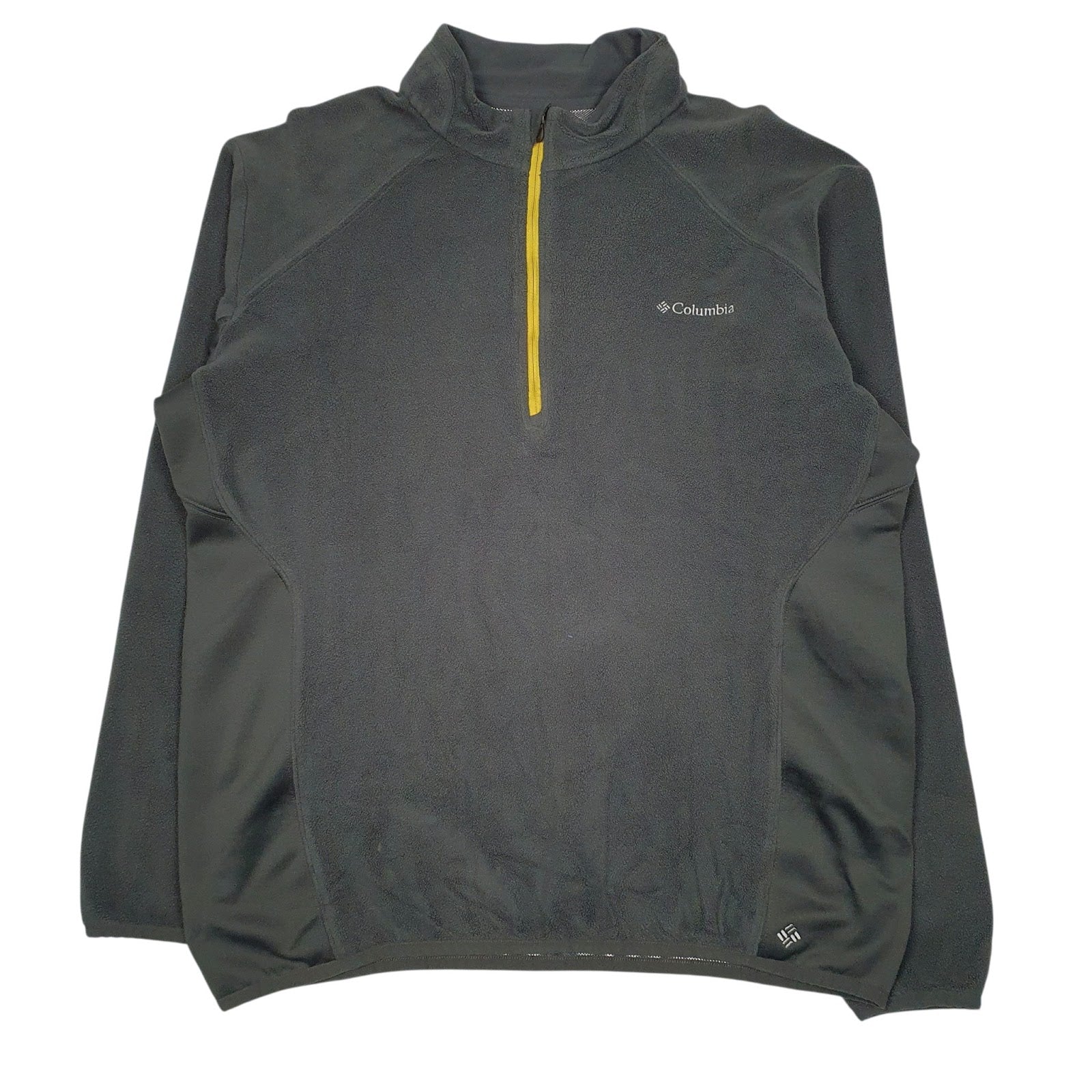 Mens Grey Columbia Sportswear Company  Quarter Zip Jumper