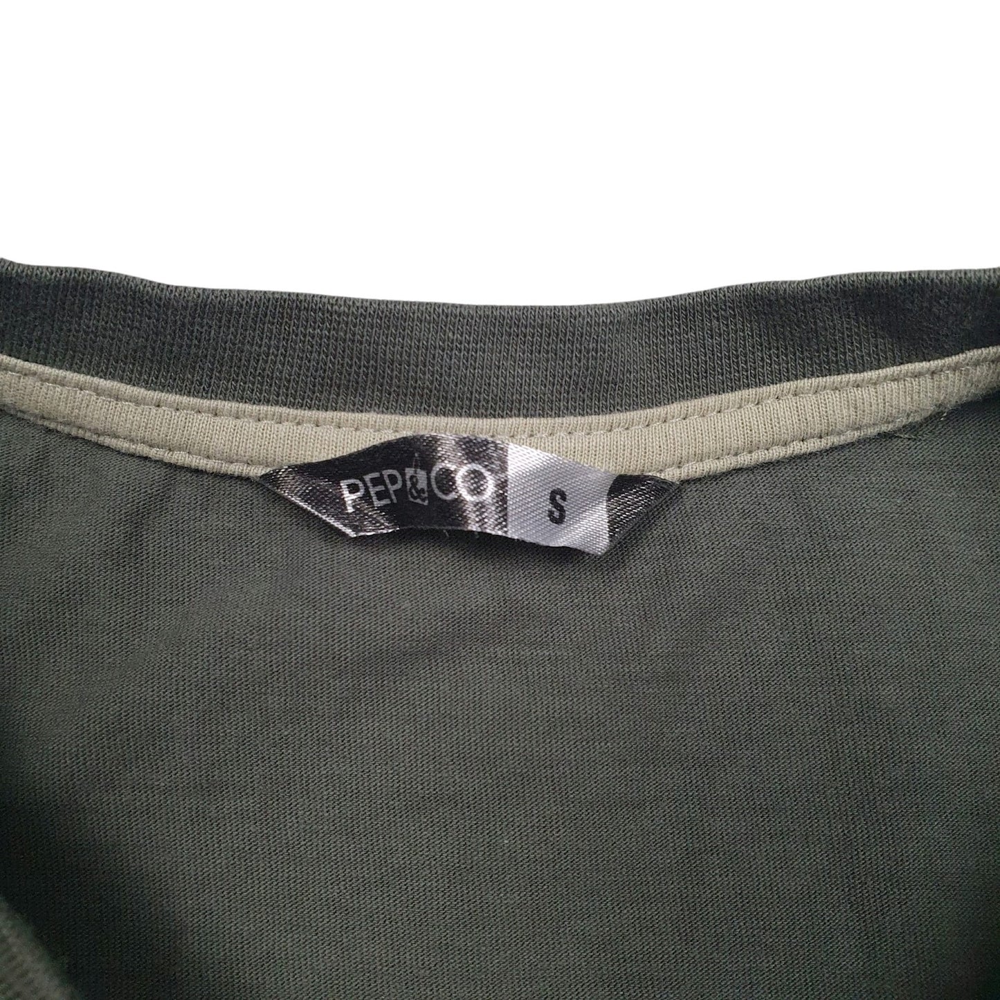 Mens Green Pep & Co   T Shirt