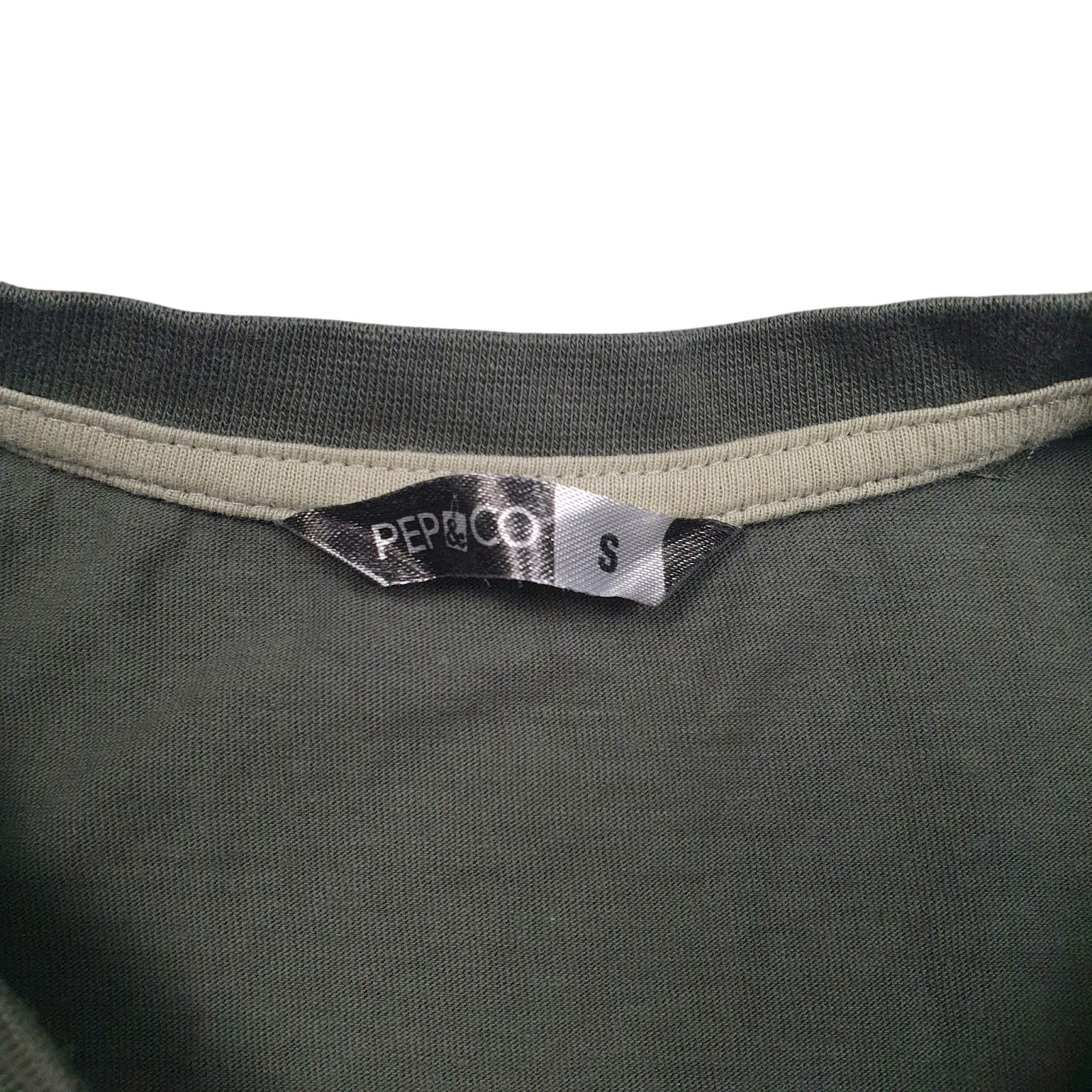 Mens Green Pep & Co   T Shirt