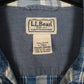 Mens Blue L.L.Bean   Shirt