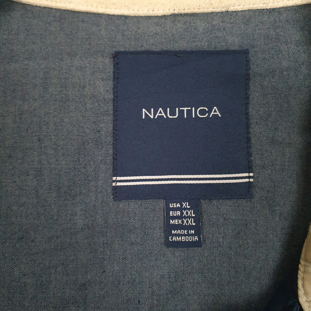 Mens Navy Nautica   Coat