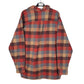 Mens Red L.L.Bean Chamois  Shirt