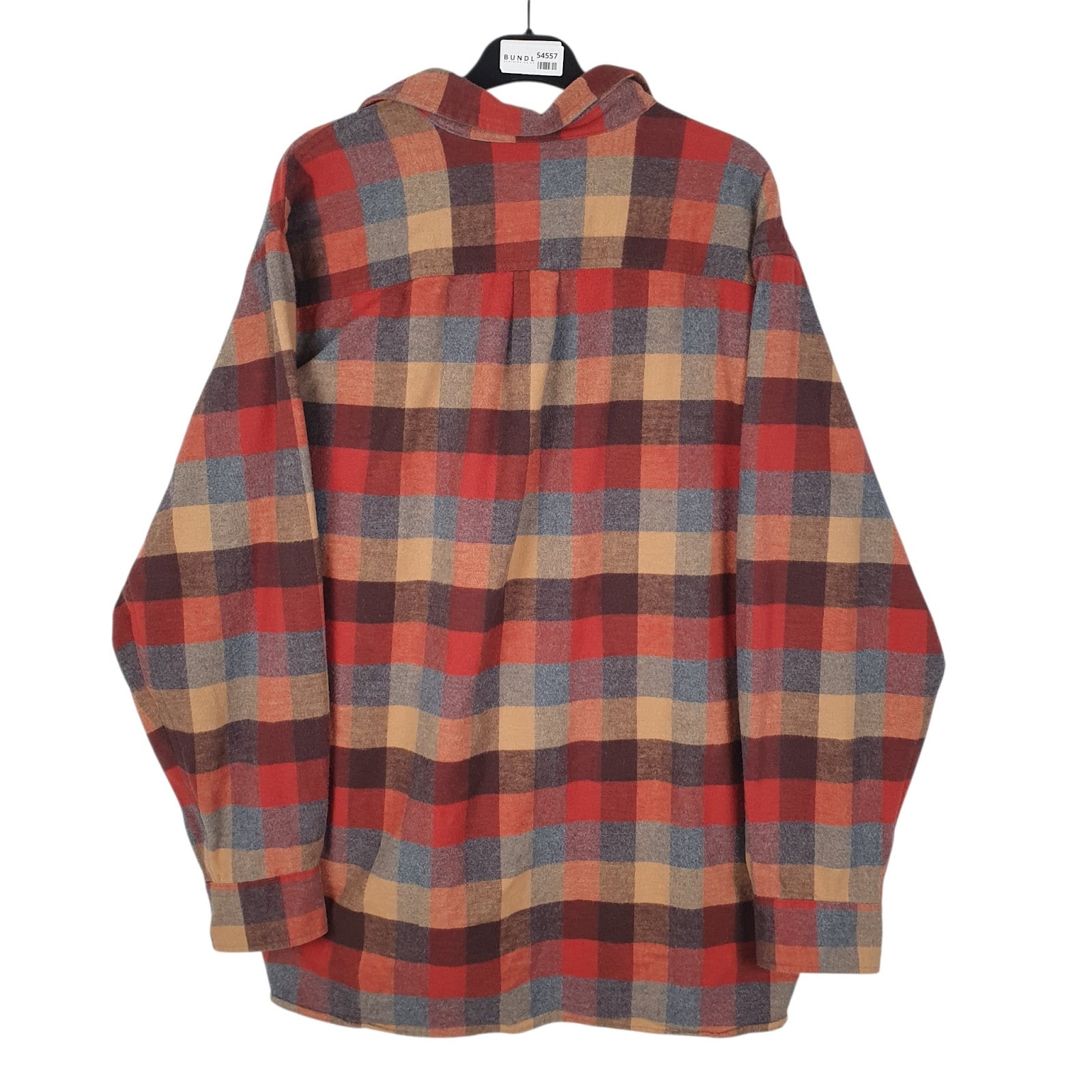 Mens Red L.L.Bean Chamois  Shirt