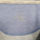 Womens Blue Calvin Klein Lightweight Hoodie Jumper