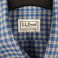 Mens Blue L.L.Bean   Shirt