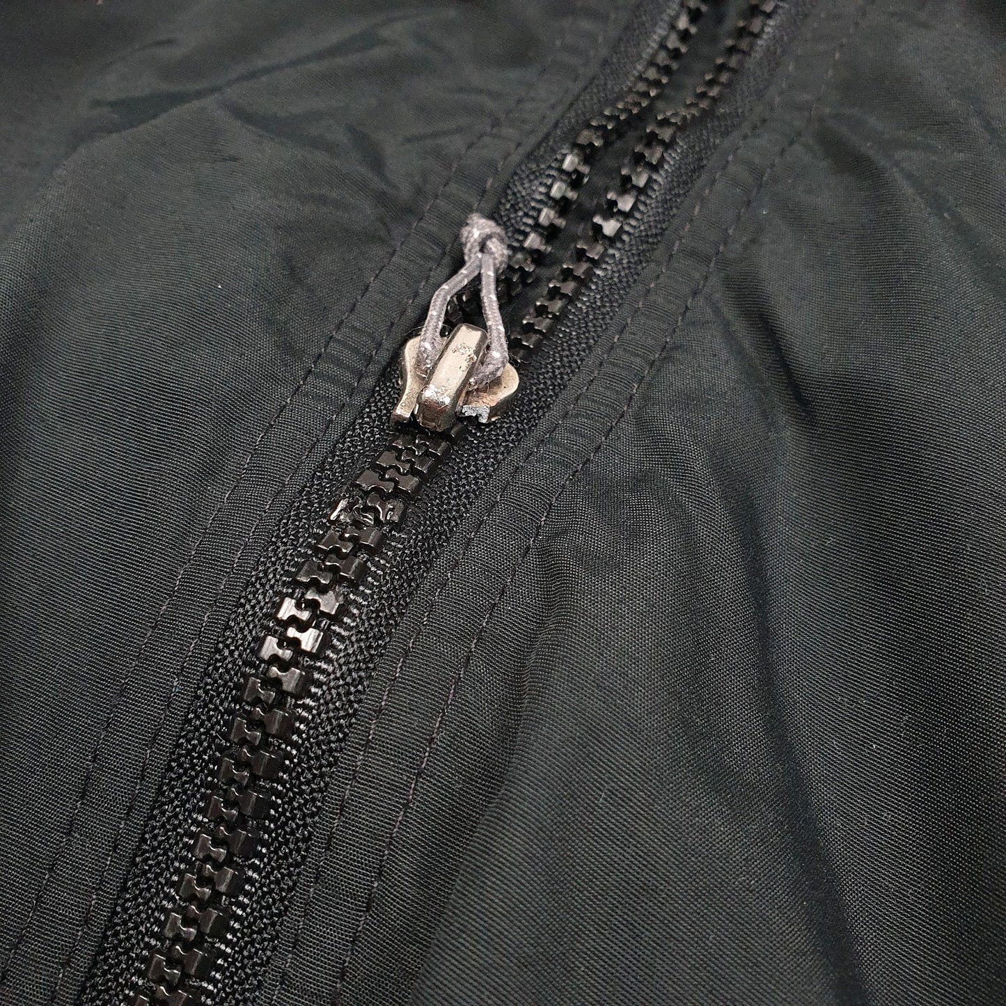 Mens Black Patagonia Shelled Synchilla Fleece Vintage 90s Crewneck Coat