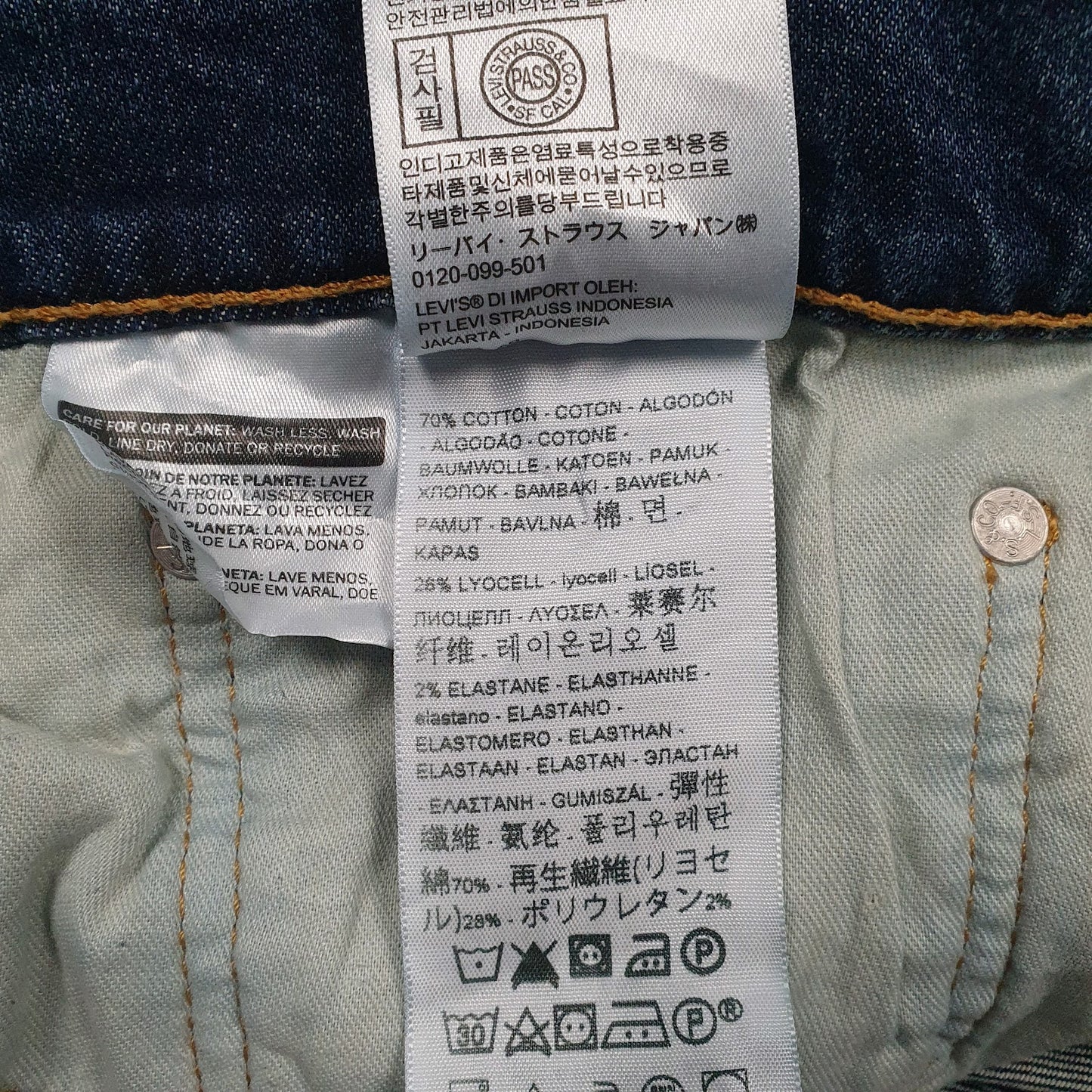 Mens Blue Levis   Jeans