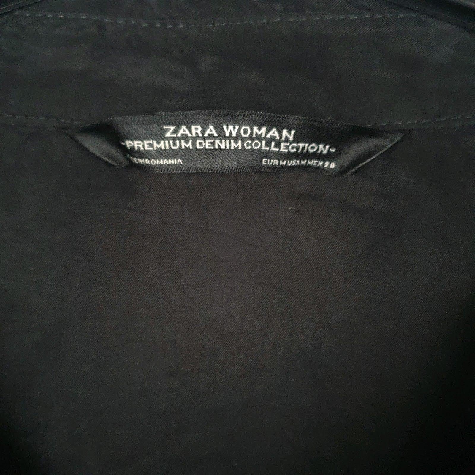 Womens Black Zara   Shirt