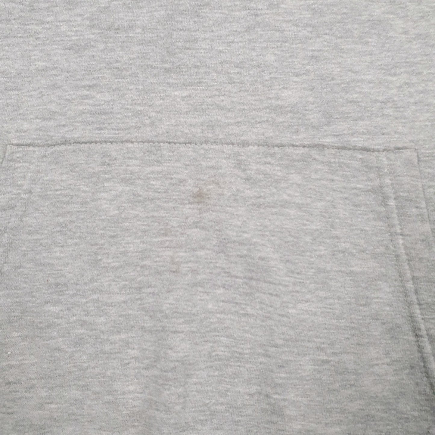 Mens Grey Champion Spellout Hoodie Jumper