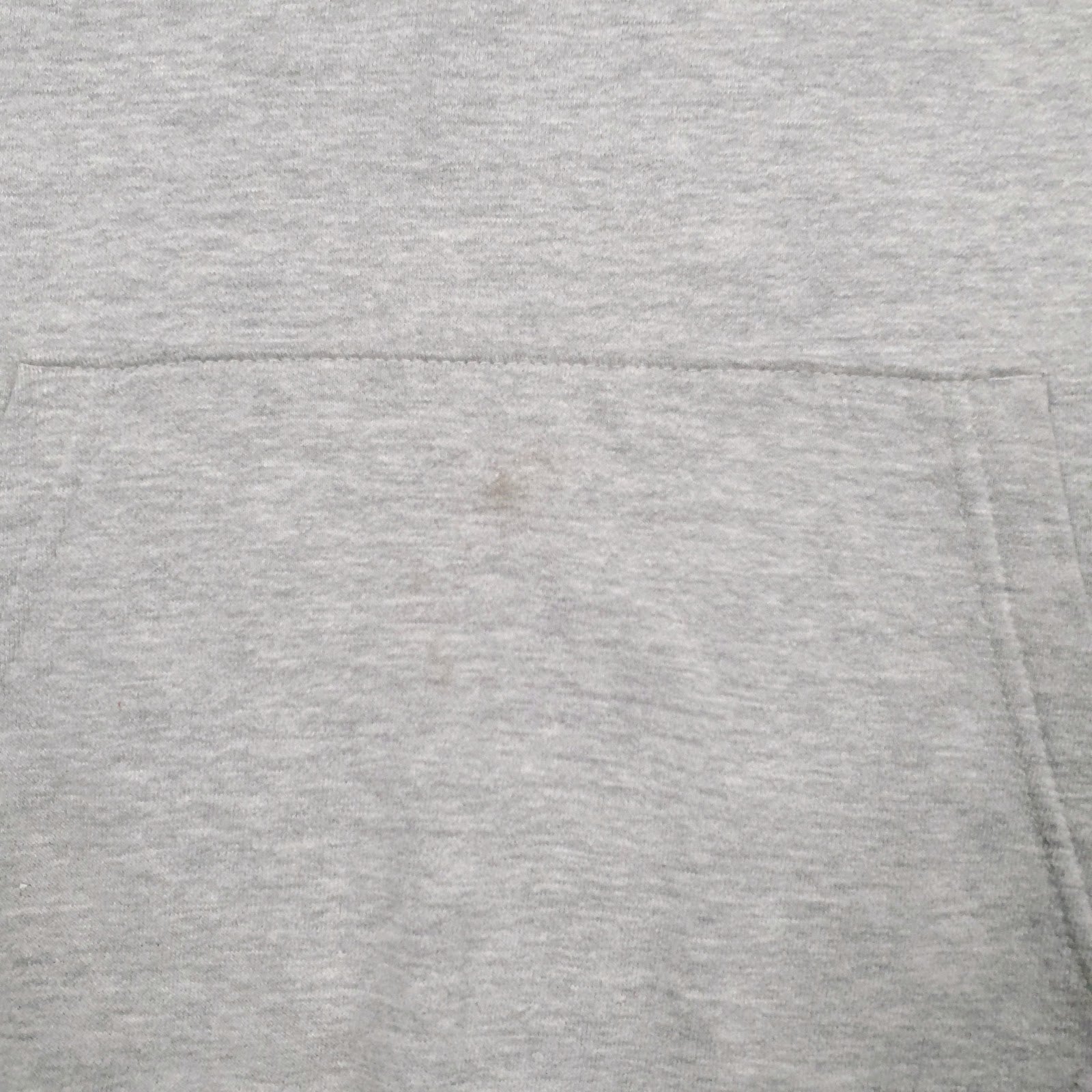 Mens Grey Champion Spellout Hoodie Jumper