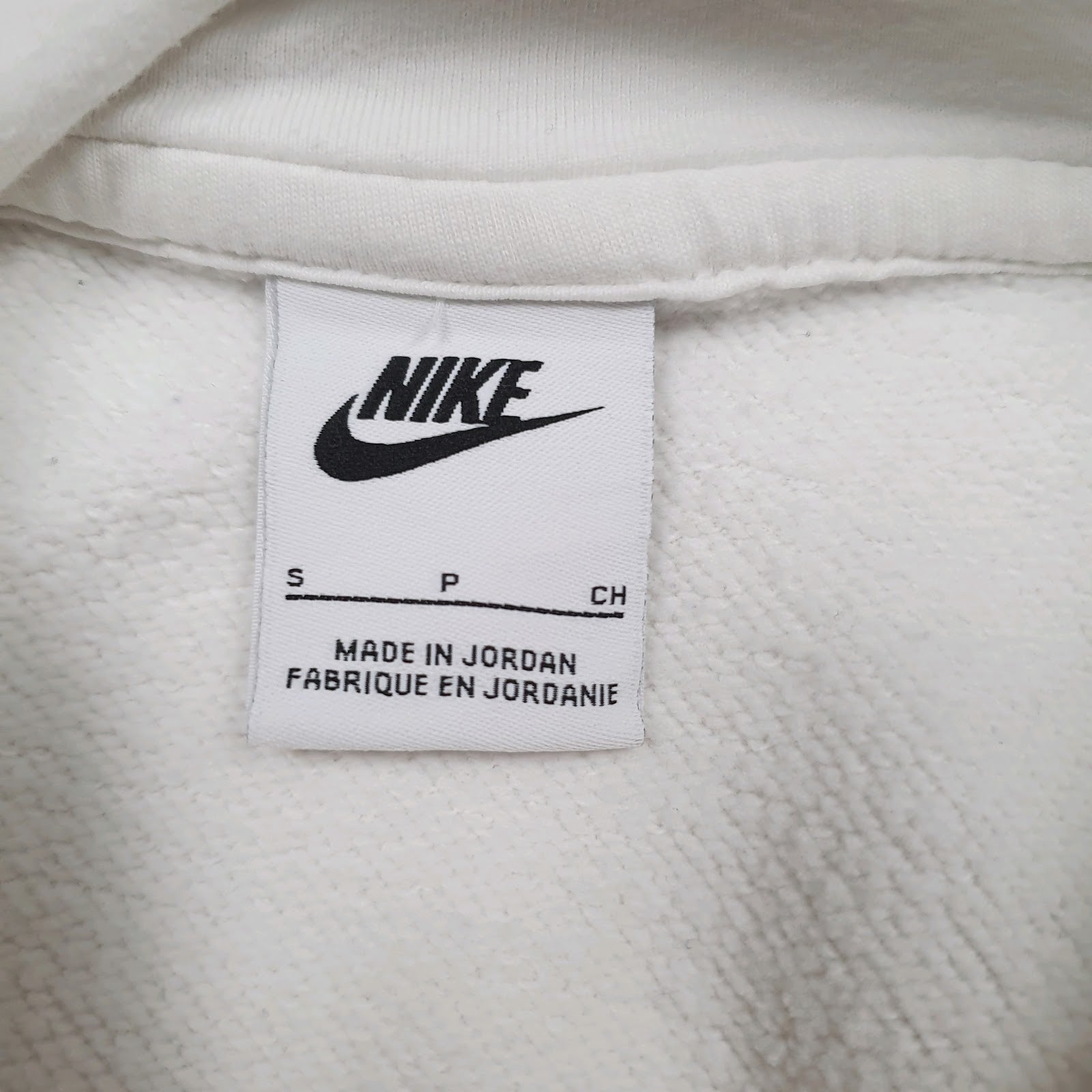Mens White Nike  Hoodie Jumper
