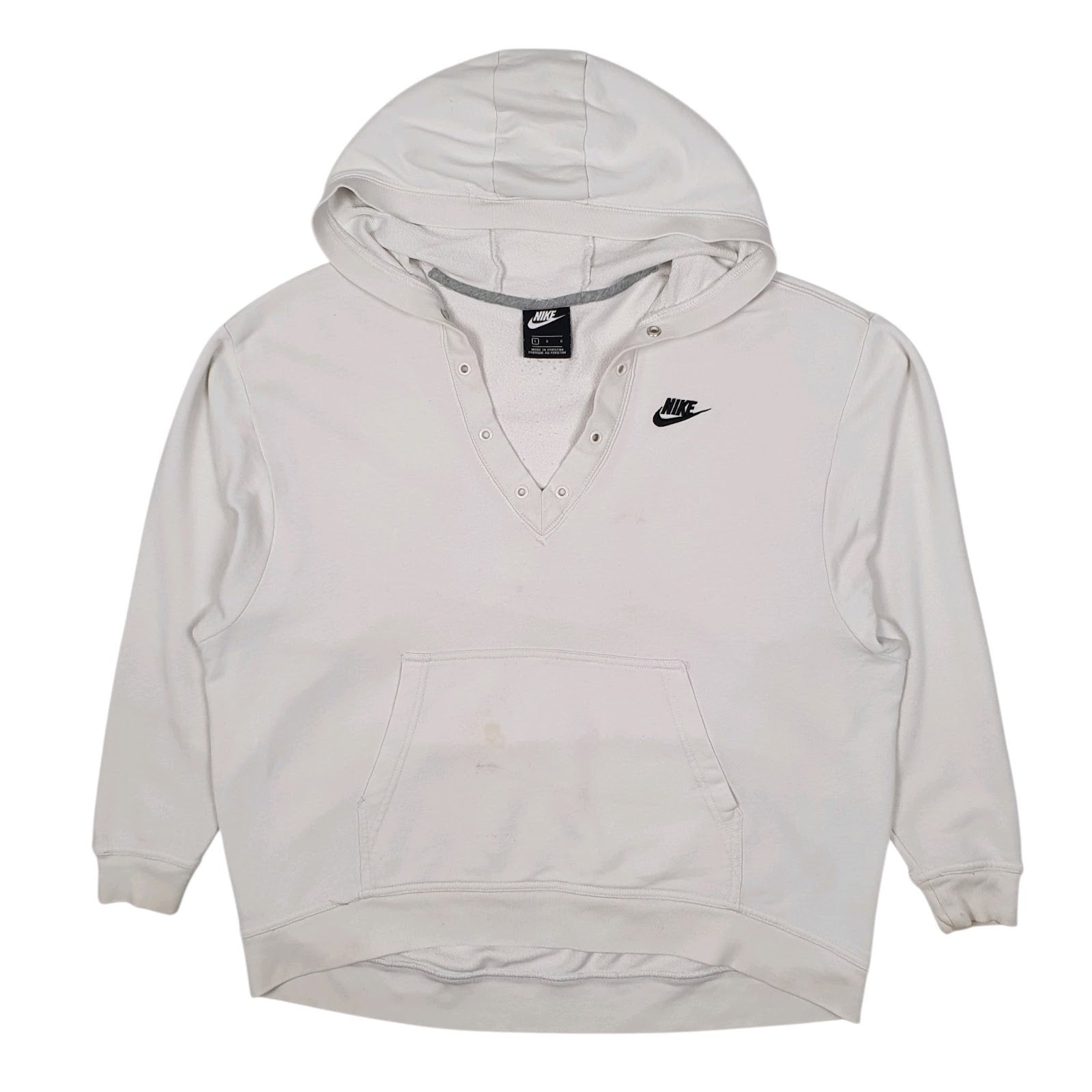 Mens White Nike  Hoodie Jumper